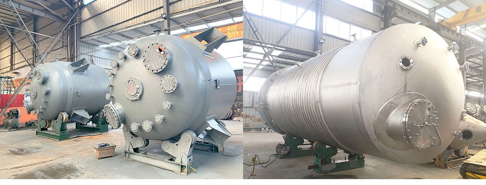 Customized Design Vertical and Horizontal Carbon Steel Titanium Pressure Vessel with High Volume